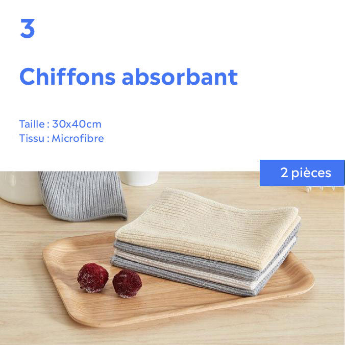 Kit de Nettoyage PRO - 10 pièces + 2 offertes